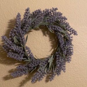 12 inch lavender wreath